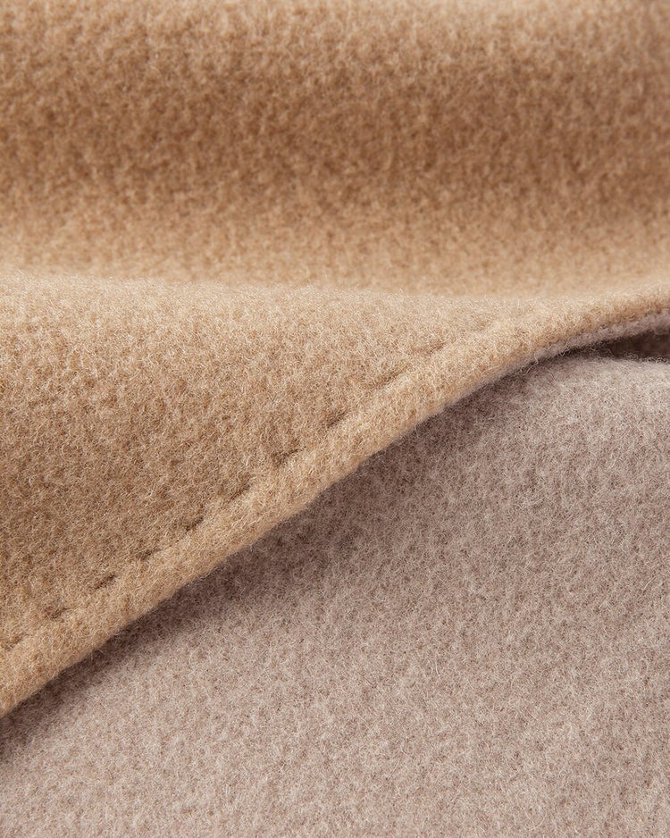 ダブルフェイスウール・ステンカラーコート 詳細画像 ベージュパターン 4