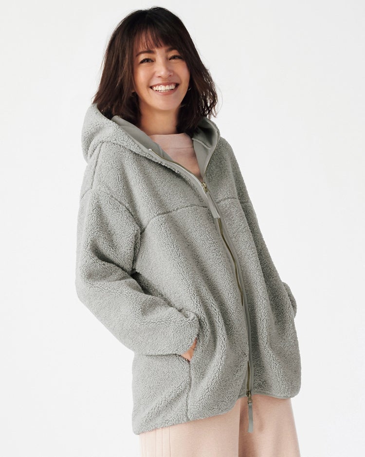 スマートボア・ミドルパーカー 詳細画像 グレー2 1