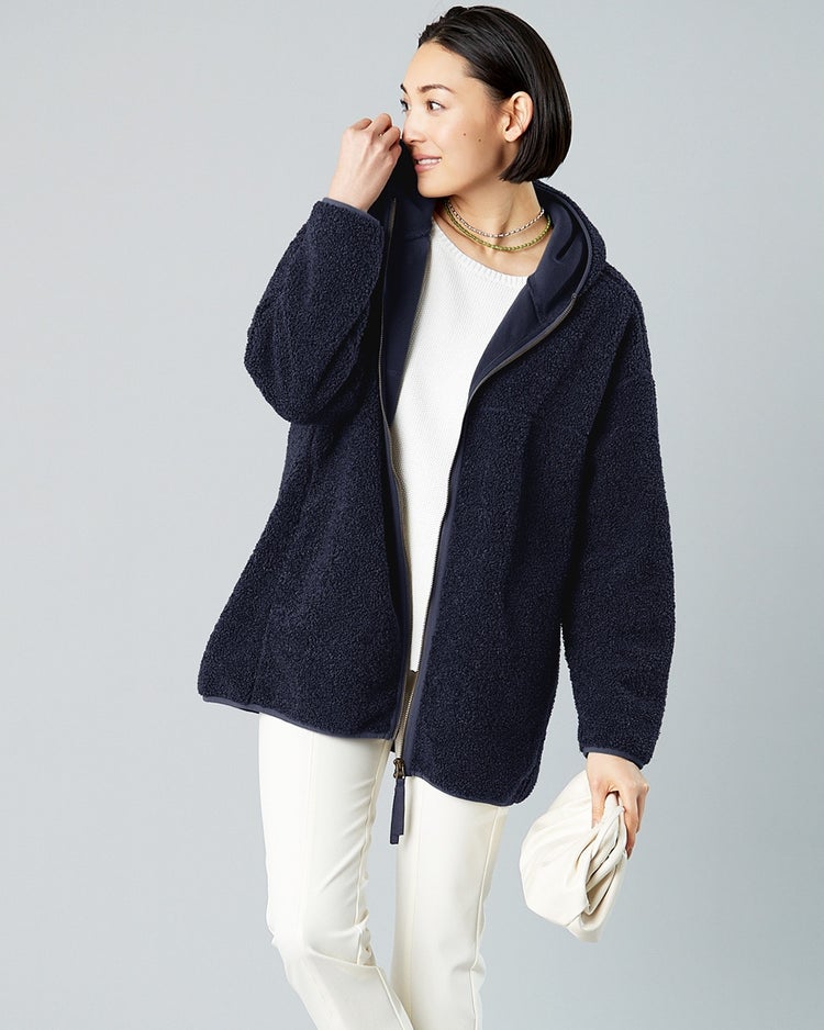 スマートボア・ミドルパーカー 詳細画像 ネイビー2 1