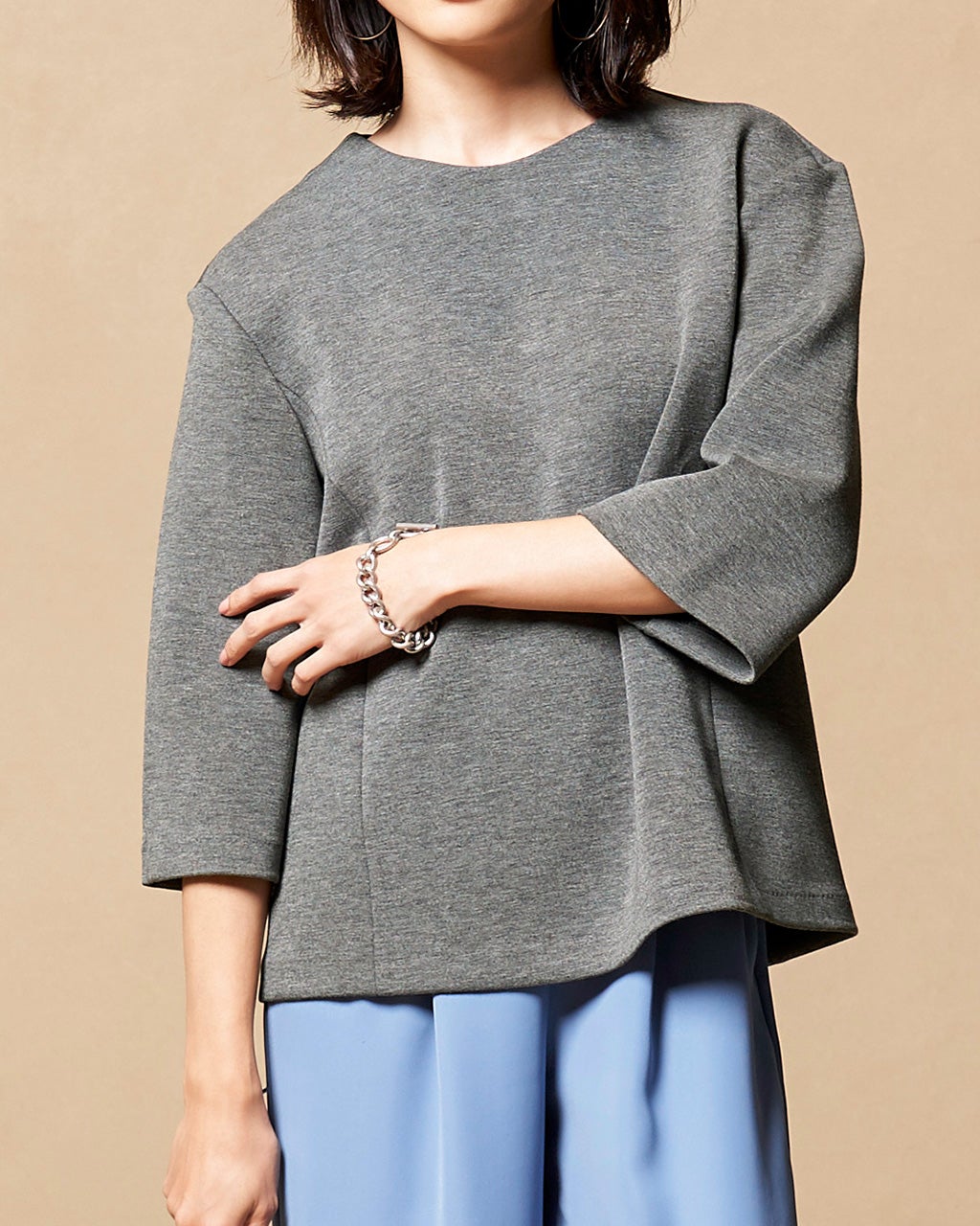 ファインスウェット・プルオーバー/40代50代からのレディース