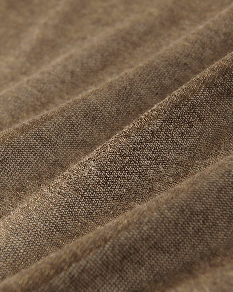 イタリア糸・羽織りニットジャケット 詳細画像 ブラウン 3