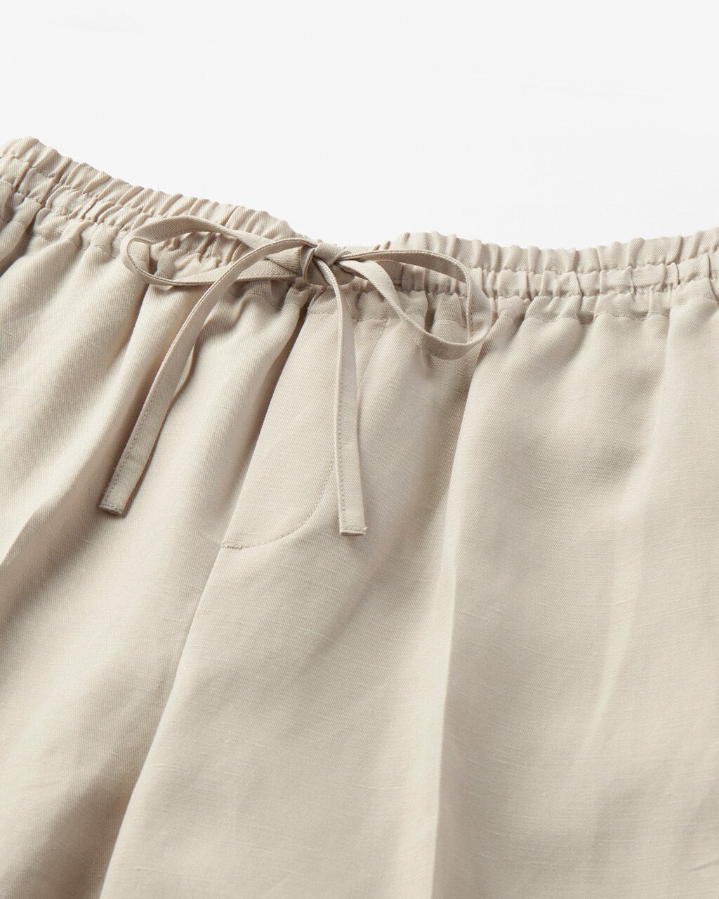 とろみリネン・イージーパンツ/40代50代からのレディース