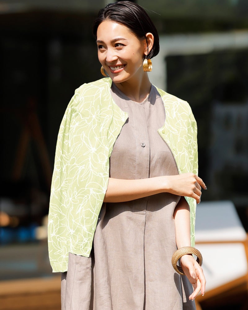 ガーゼタッチ コットンカーディガン 40代50代からのレディース メンズファッション通販 Doclasse ドゥクラッセ