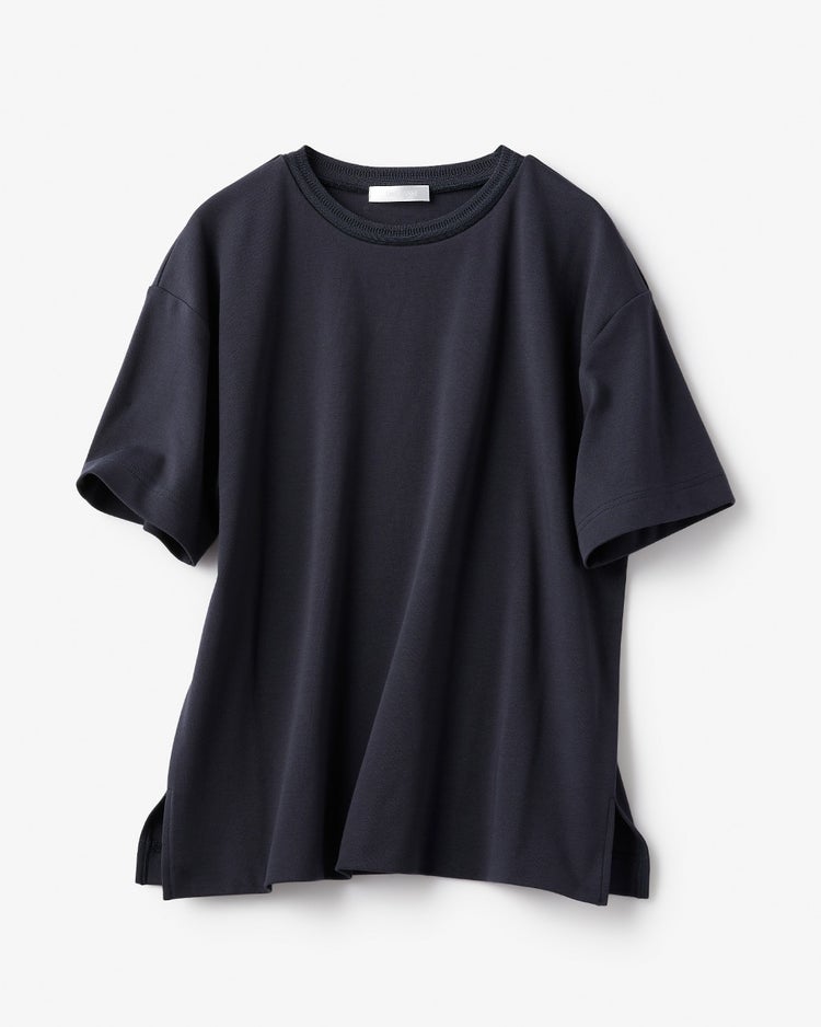 抜け感クルーネック／半袖・ドゥクラッセTシャツ 詳細画像 ミッドナイトブルー 5