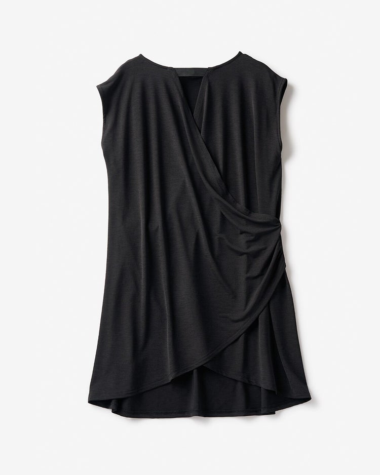 UVスラブ・オープンバックチュニック 詳細画像 ブラック 5