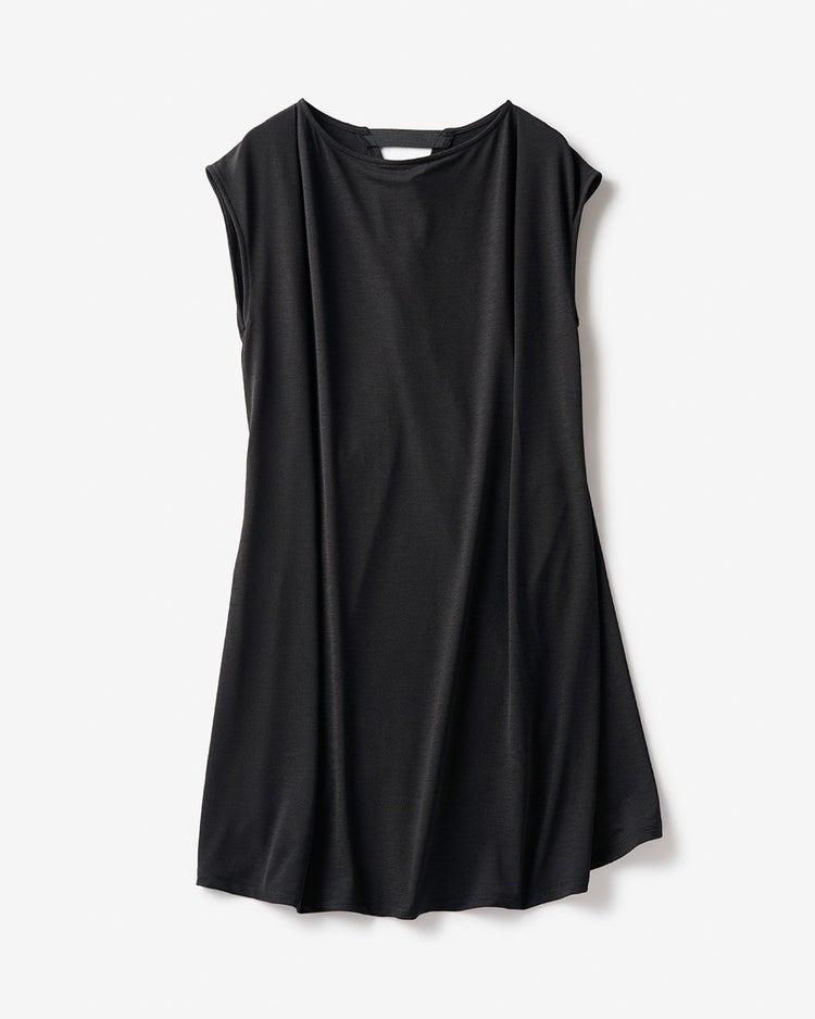 UVスラブ・オープンバックチュニック 詳細画像 ブラック 6