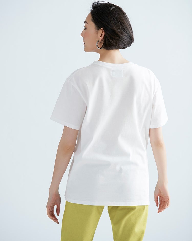 コットンミックス・グラフィックTシャツ 詳細画像 ブラック 2