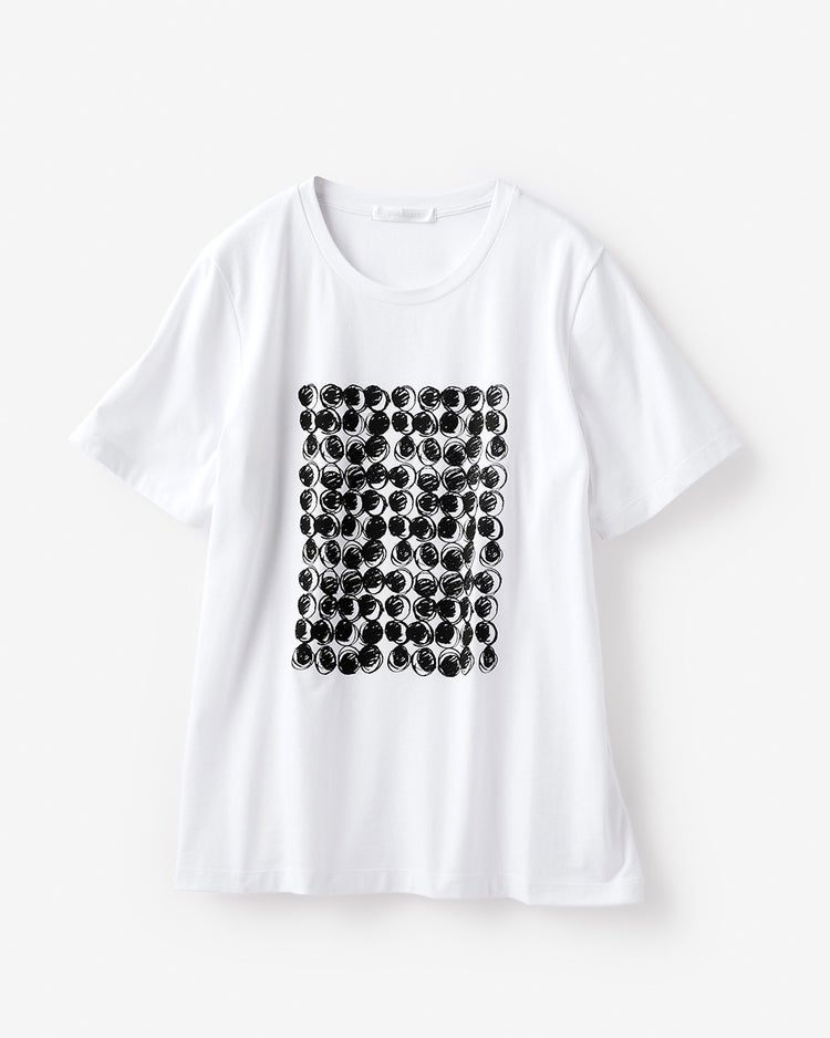 コットンミックス・グラフィックTシャツ 詳細画像 ブラック 5