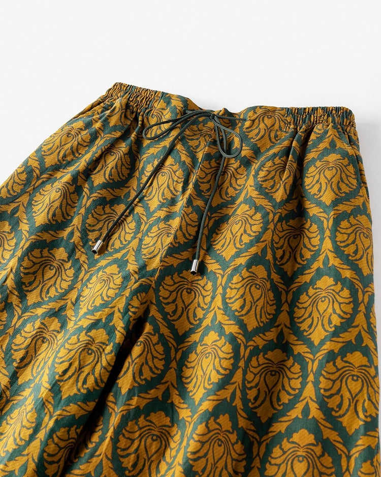 14番リネン・リラクシーワイド／68cm 詳細画像 イエローパターン 2