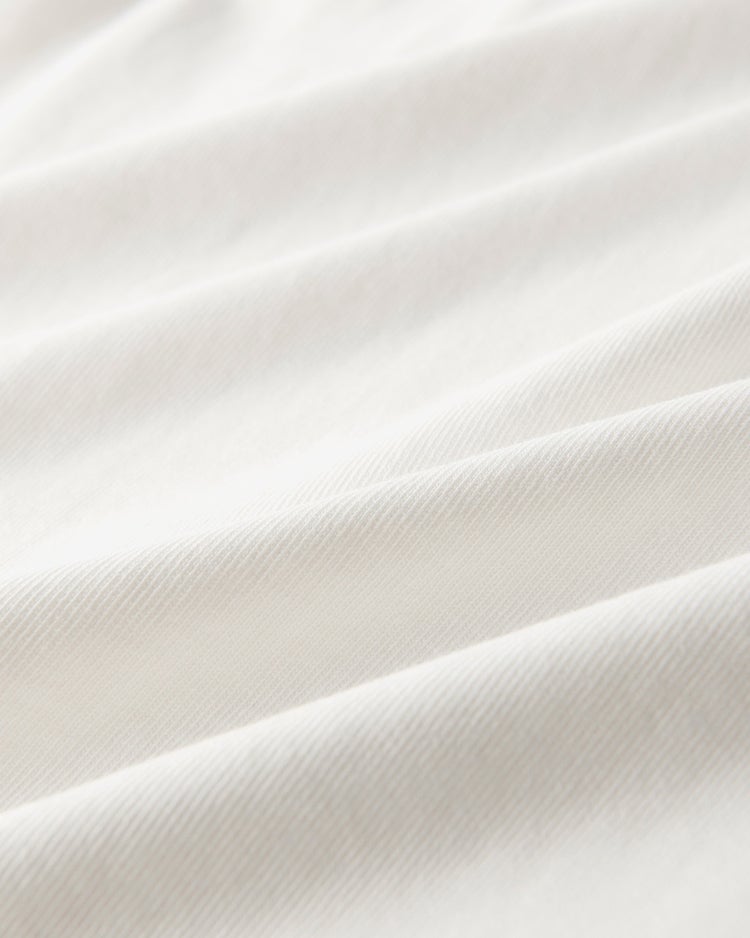 太番手コットン・天竺フレンチTシャツ 詳細画像 ホワイト 3