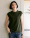 太番手コットン・天竺フレンチTシャツ 詳細画像