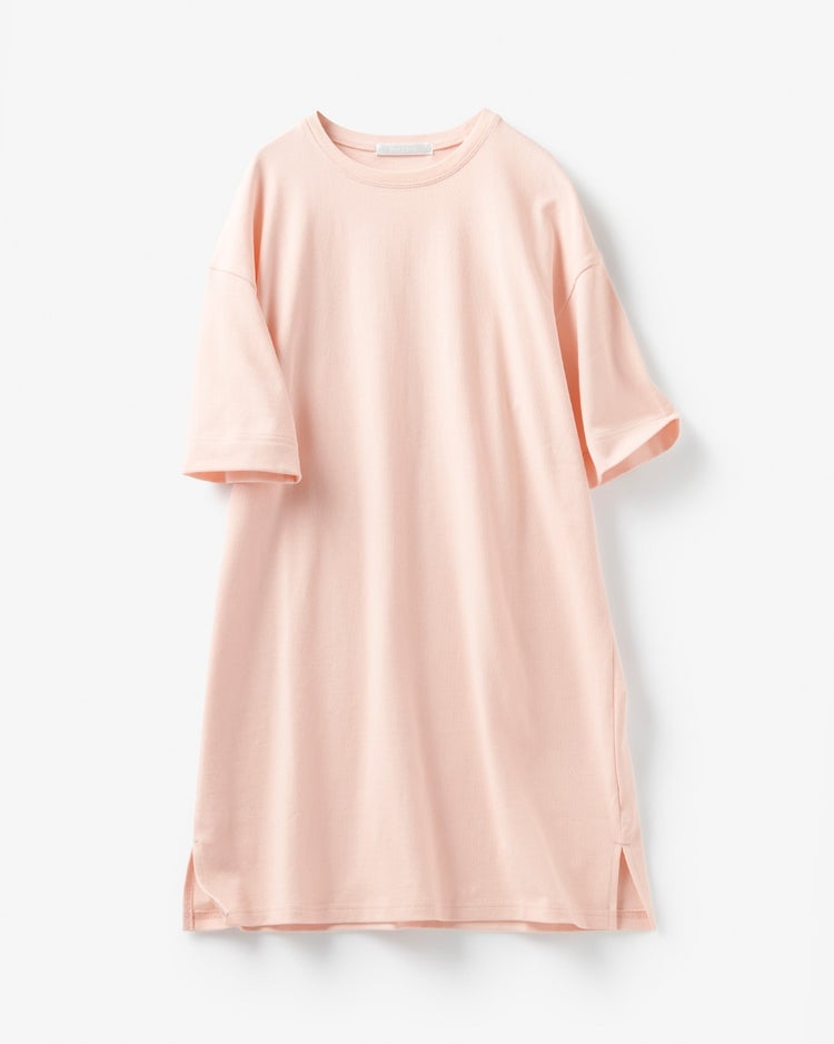 太番手コットン・天竺ビッグTシャツ 詳細画像 ソフトピンク 4