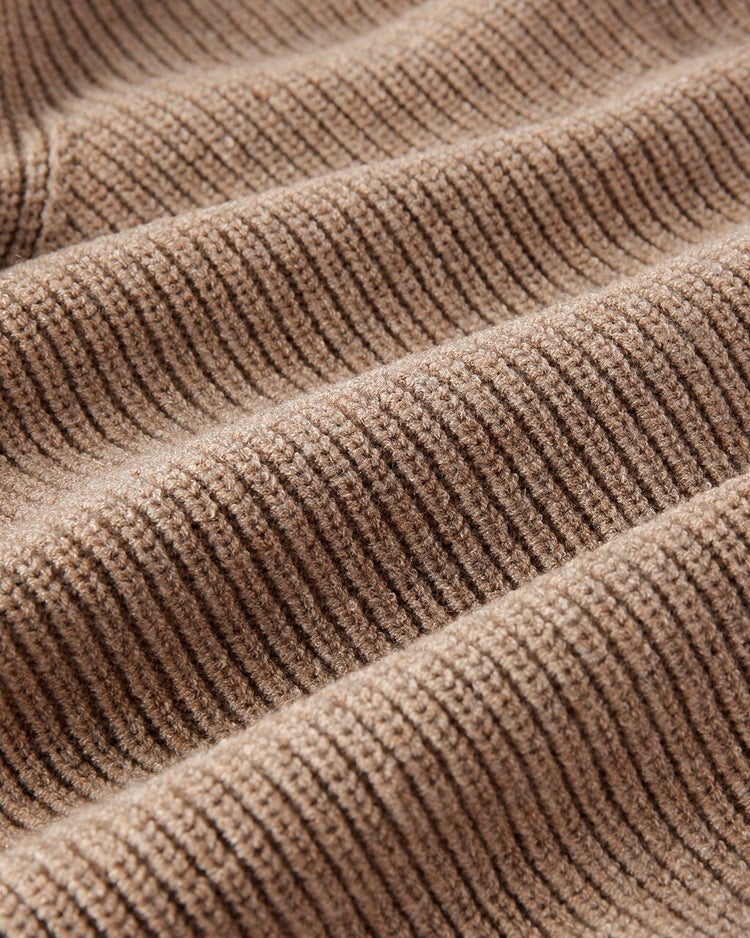 スヌード付き・ハイネックロングニット 詳細画像 トープ 5