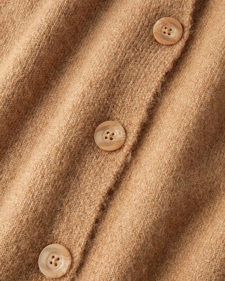 フラッフィーニット・フーディジャケット 詳細画像 キャメル 6