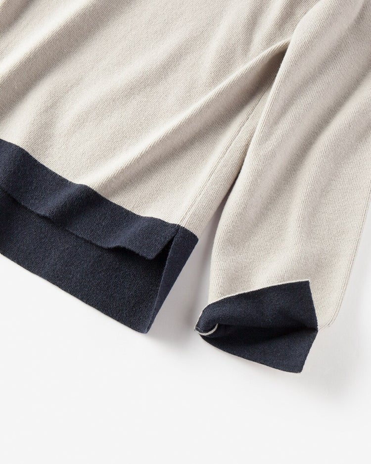 総針ハイネック・スカートセットアップ 詳細画像 グレーパターン 2