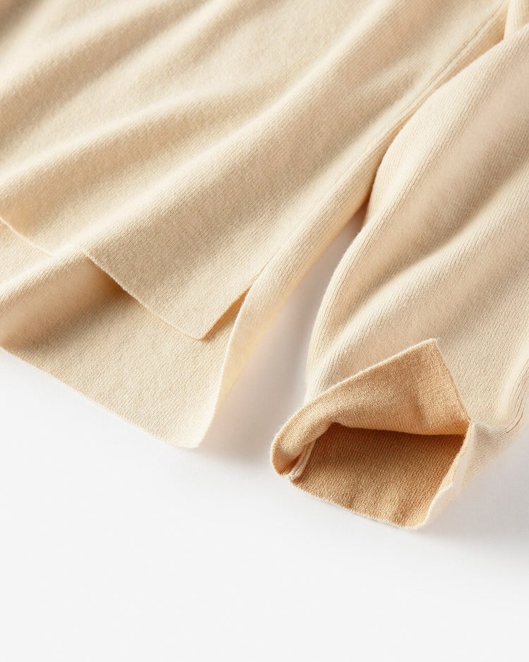 総針ハイネック・スカートセットアップ 詳細画像 アイボリー 3