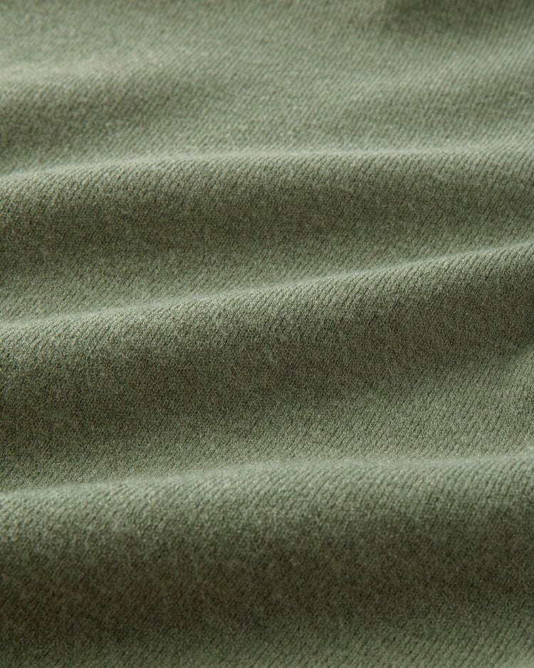 総針ハイネック・スカートセットアップ 詳細画像 カーキ 4