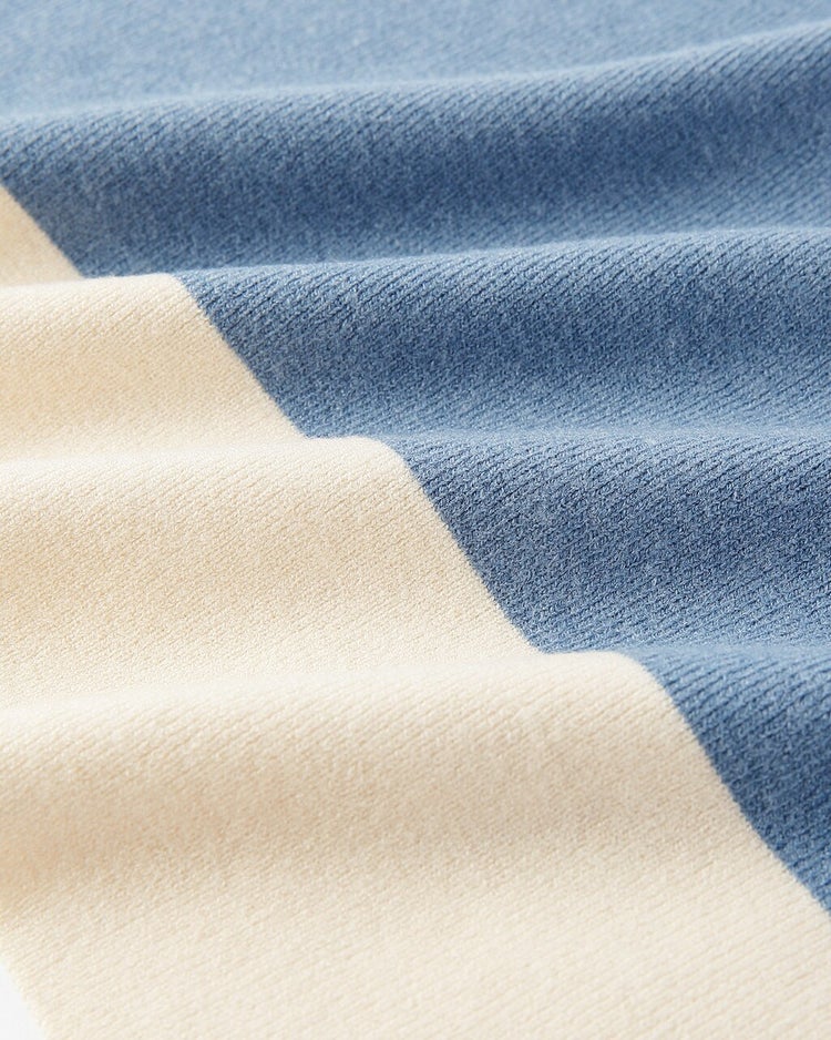 総針ハイネック・スカートセットアップ 詳細画像 ブルー・パターン 4