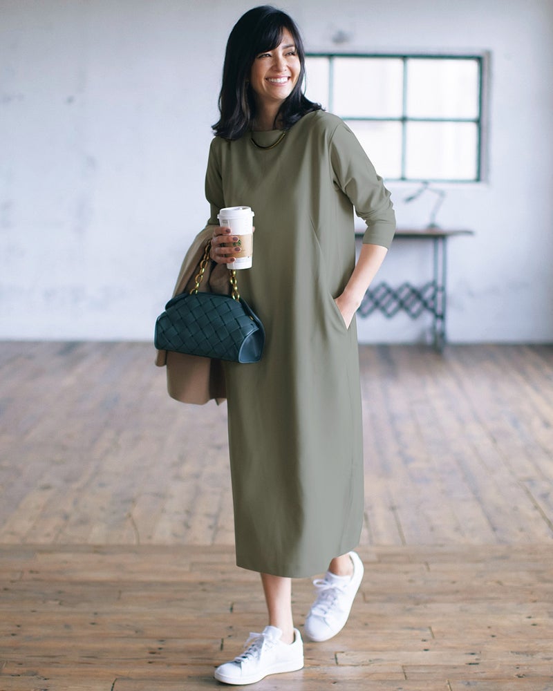 カットジョーゼット コンフォートワンピース 40代50代からのレディース メンズファッション通販 Doclasse ドゥクラッセ