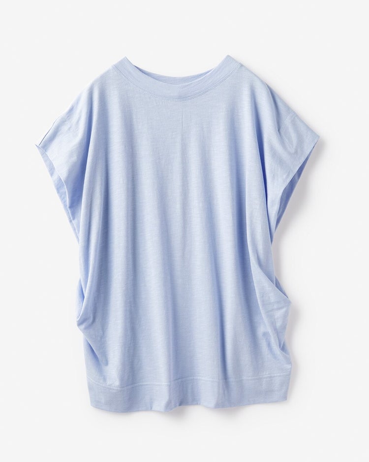 コットンスラブ・ソリッドTシャツ 詳細画像 ブルーグレー 3