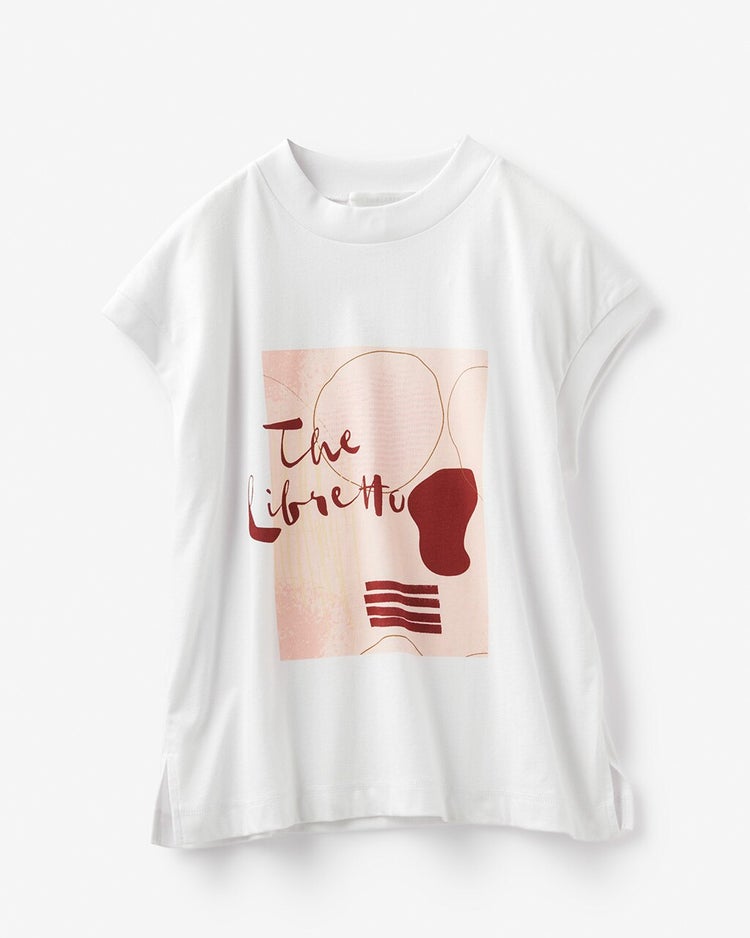 ミックスコットン・フレンチ袖Tシャツ 詳細画像 ピンク 5