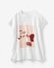 ミックスコットン・フレンチ袖Tシャツ 詳細画像