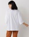 カジュアルクルー／6分袖・ドゥクラッセTシャツ 詳細画像