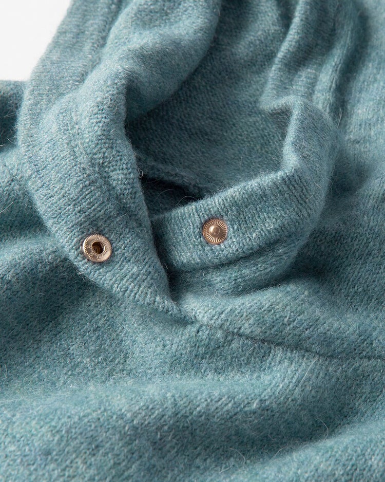 メランジカラー・パーカーニット 詳細画像 セルリアンブルー 4