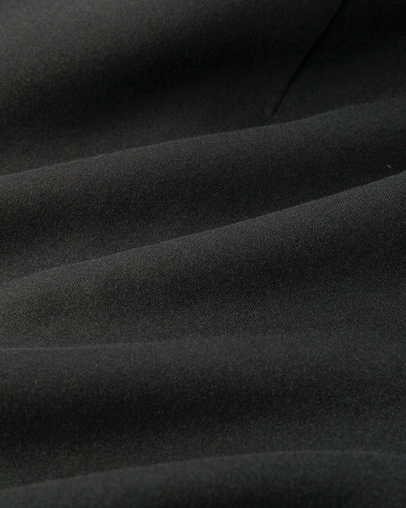 リラクシーストレッチ・裾スリットパンツ68cm 詳細画像 ブラック 4