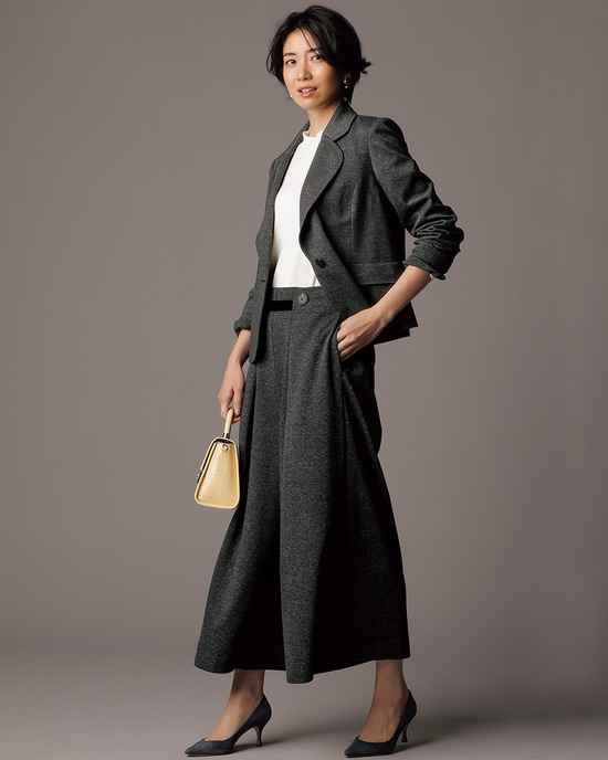 ツイーディポンチ・サスペンダーパンツ