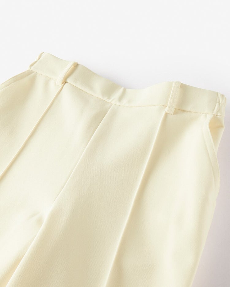 プレミアム裏起毛カルゼ・ストレートスリム 詳細画像 オフホワイト 2