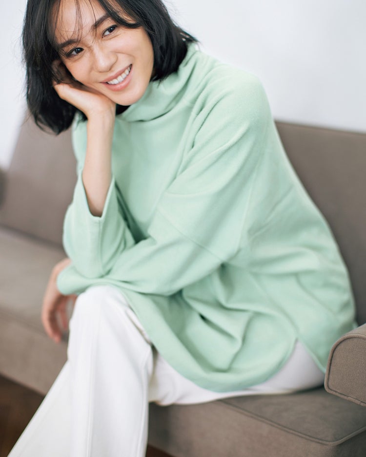 マシュマロタッチ・ハイネック 詳細画像 ミントグリーン 1
