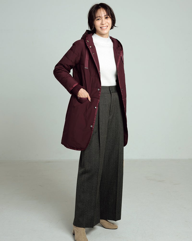 グログラン使い・ダウンコート/40代50代からのレディース・メンズファッション通販 DoCLASSE(ドゥクラッセ)