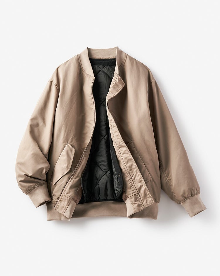 MA-1・２WAYブルゾン 詳細画像 トープ 9