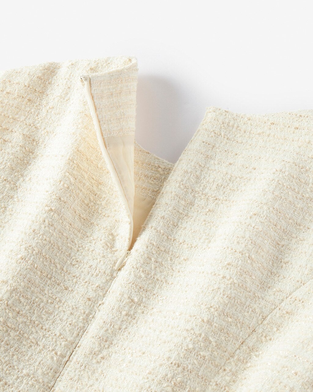 【新品】maison de Dolce. ツイードワンピース 新品未使用☆maison de Dolce. ☆ツイードワンピース ワンピース