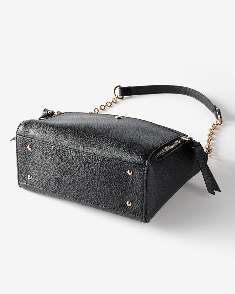 ８ポケット・本皮コンビ２WAYミニバッグ 詳細画像 ブラック 3