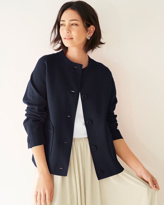 コットンミックス・ミラノリブジャケット