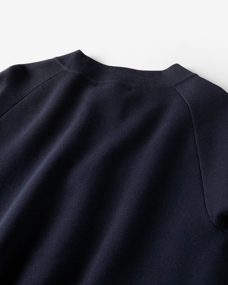 コットンミックス・ミラノリブジャケット 詳細画像 ミッドナイトブルー 3