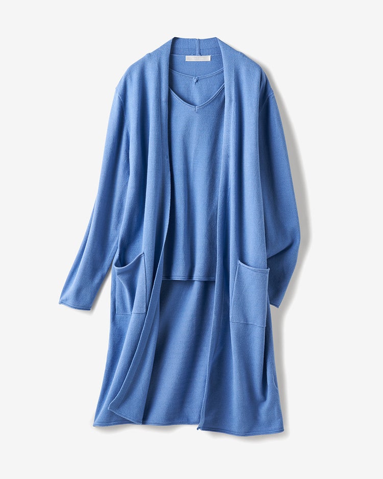 フレンチ＆カーデ・アンサンブル 詳細画像 ブルー 3