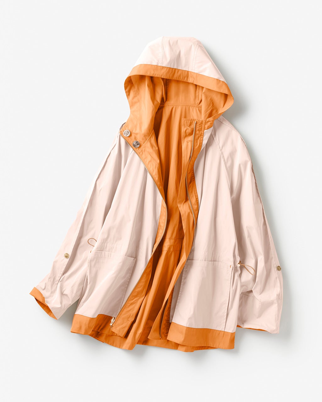 二重織リバーシブル・ショートフーディ/DoCLASSE