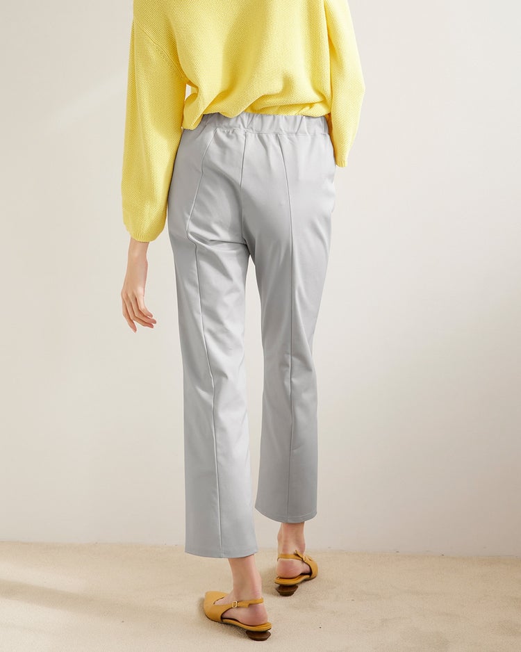 シェイプストレッチ・スティックパンツ／63㎝ 詳細画像 ライトグレー 2