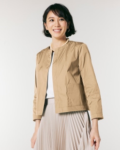 二重織メモリー・ノーカラージャケット