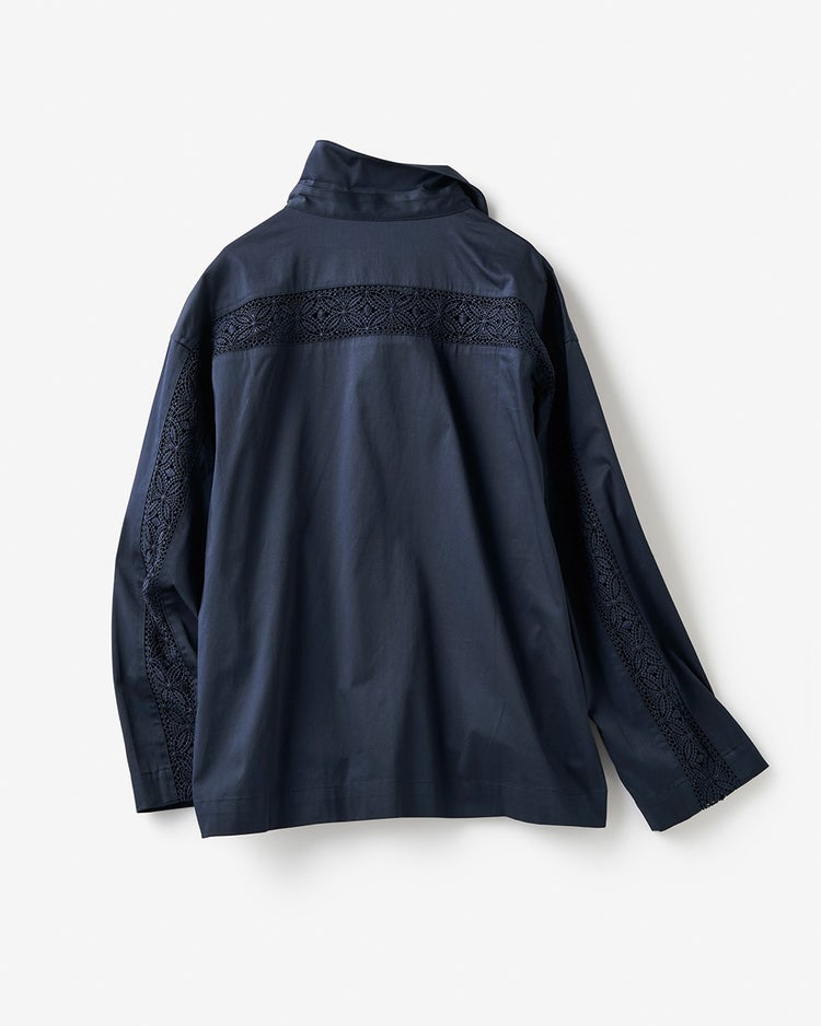 ラインレース・CPOシャツジャケット 詳細画像 ミッドナイトブルー 4