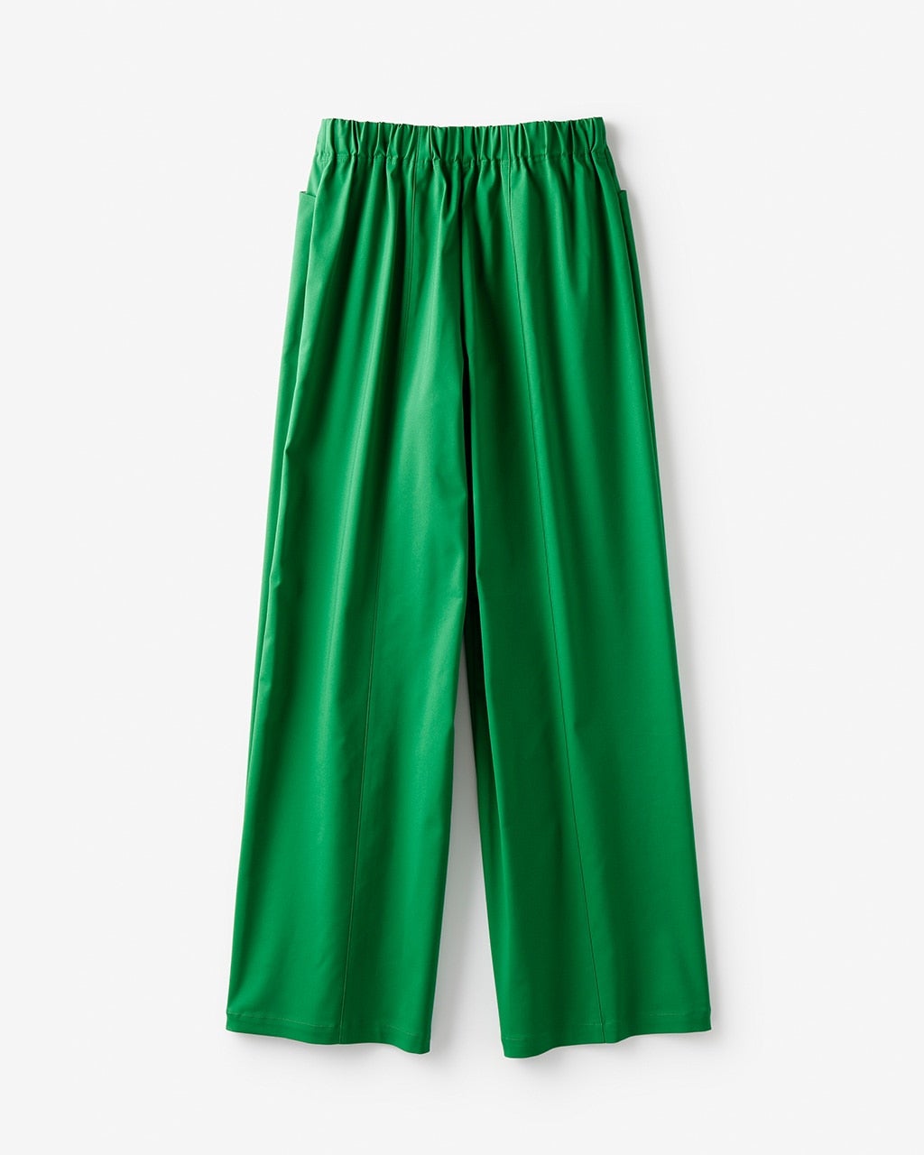 【美品】DoCLASSE ゴーストプリント スニード スタイルUPパンツ・ピンタックセミワイド/DoCLASSE