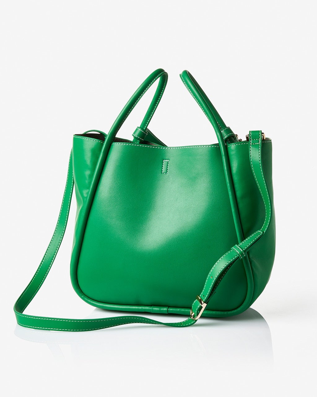 【なっちー】Cole Haan レザー ハンドバッグ ライトグリーン レザーコンビ・3WAYマルチバッグ/DoCLASSE