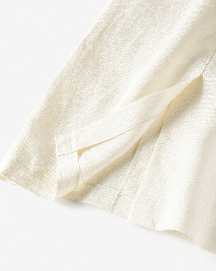 極リネン・ロングジレ 詳細画像 オフホワイト 4