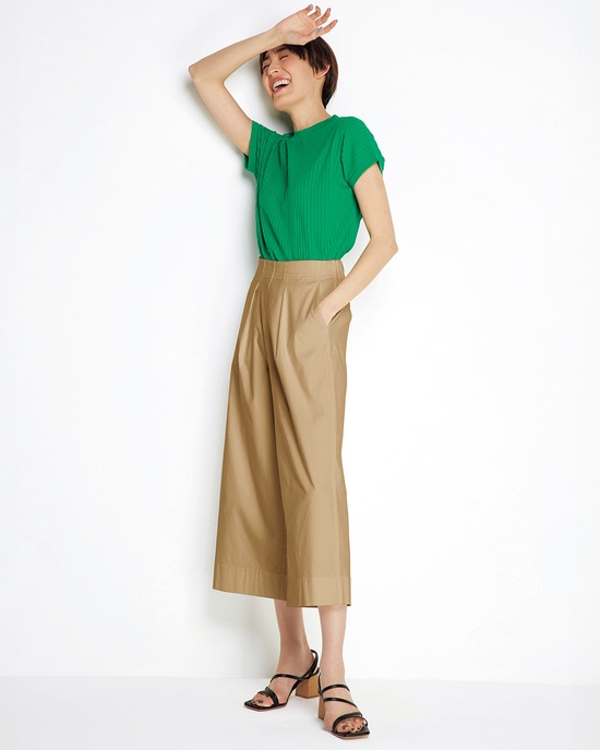 ドライタッチ・タックワイドクロップド