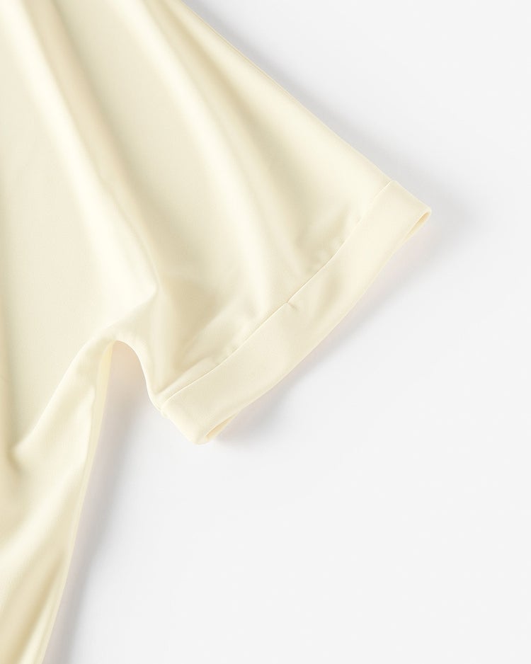 強撚スムース・フロントタックトップス 詳細画像 ホワイト 5
