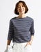 ボートネック・ボーダーTシャツ 詳細画像