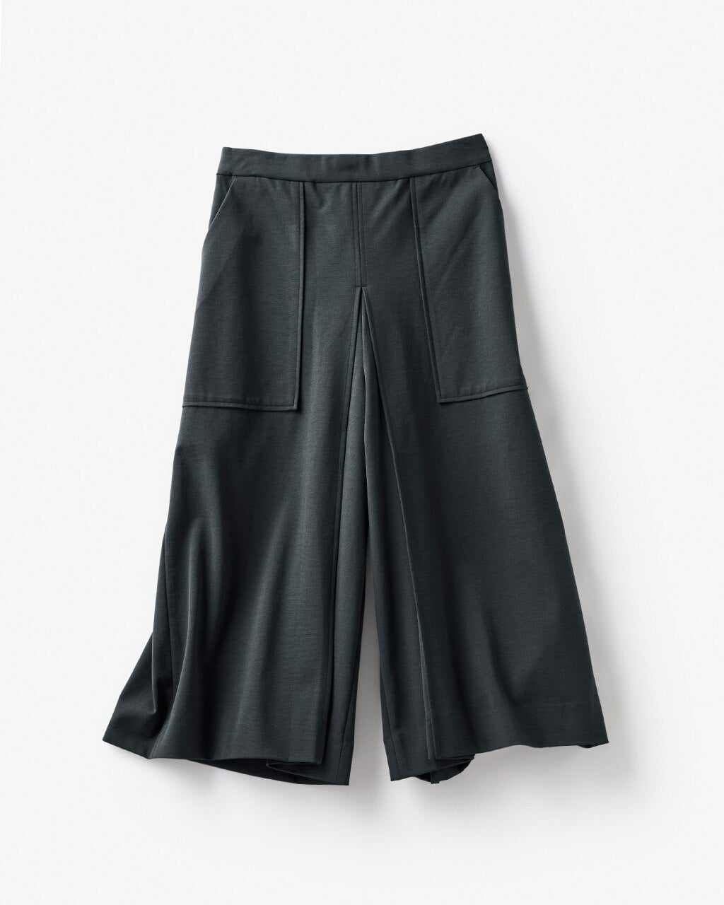 シルキーポンチ・タックプリーツパンツ/40代50代からのレディース